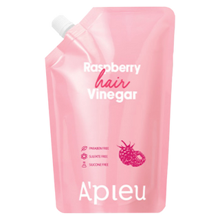 어퓨 헤어 식초 리필용 라즈베리향, 400ml, 1개