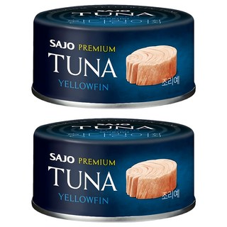 SAJO 黃鰭鮪魚罐 100g - 鮮嫩美味 營養豐富 方便料理, 2罐