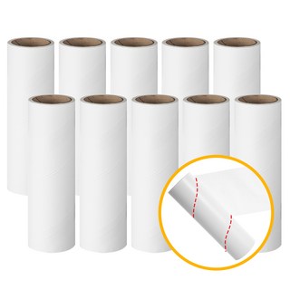 코멧 사선컷팅 일반형 테이프 클리너 리필, 10개