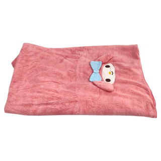 收納王妃 美樂蒂造型快乾浴巾 MM-11202-B 70 x 140cm, 美樂蒂, 1條