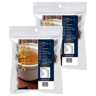 養元堂 當歸黃耆藥膳包 全素, 120g, 2個