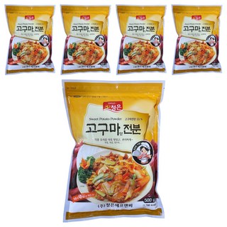 Cheongeun F&B 地瓜味澱粉, 500g, 5個