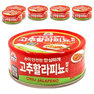 SAJO 鰹魚罐頭 墨西哥辣椒風味 即食罐頭 方便美味, 6罐, 100g