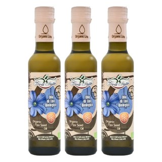 G ITALIA 亞麻仁油, 250ml, 3個