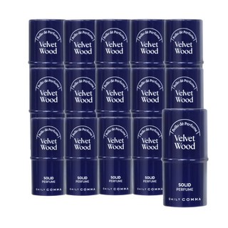 DAILY COMMA Bello de Perfume 固體香水 絲絨木, 4.7g, 15個