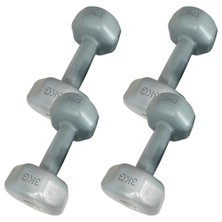 多彩小啞鈴 3KG/入 一組共2入, 4個