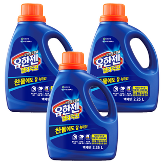 Yuhangen 酵素去漬淨白多合一氧系漂白水, 2.25L, 3個