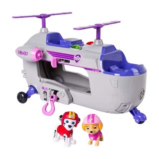 SPIN MASTER 終極救援聲光直升機 附天天 + 毛毛玩偶 3歲以上, 1盒, 天天 + 毛毛玩偶 多色