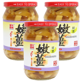 譽方媽媽 味醂嫩薑, 380g, 3罐