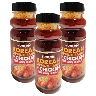 Sempio 膳府 韓式炸雞醬汁 甜辣味, 250ml, 3瓶