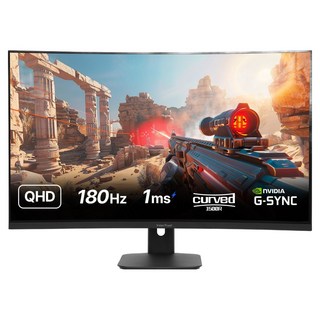 인터픽셀 QHD 180Hz 커브드 게이밍 모니터, 80.01cm, IPQ3245 PLUS(일반)