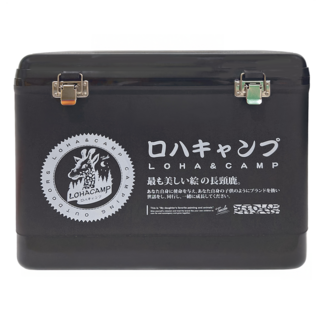 LOHACAMP 樂活不露 露營冰桶, 夜幕黑, 24.5L
