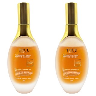 TRUU 76酵母胺基酸淨膚潔顏露 51%酵母精華 25%胺基酸 親膚pH值 無添加, 150g, 2瓶