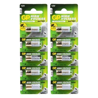GP Batteries 23A超級電池A23 V23GA MN21, 5個裝, 2個