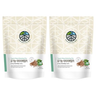 PYEONGCHANG TEA GARDEN 優質韃靼蕎麥茶三角立體茶包, 1.5g, 20包, 2袋