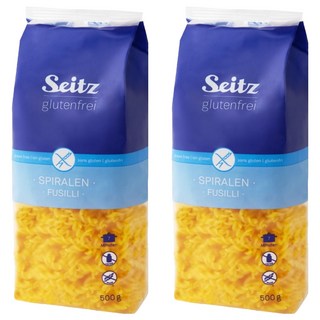 Seitz 賽茲 無麩質義大利捲麵 500g 德國原裝進口, 2包