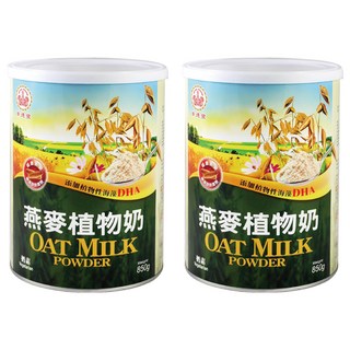 崇德發 燕麥粉 添加植物性海藻DHA, 850g, 2罐