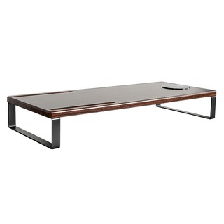 dayneeds 日需百備 無線充電鐵板螢幕架, 胡桃色, 1個