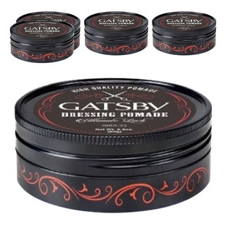 GATSBY 經典後梳髮油, 80g, 5罐