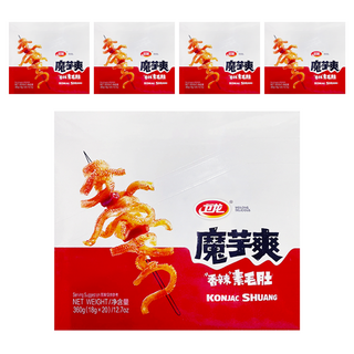 衛龍 香辣素毛肚 20包入 Set KONJAC SHUANG, 360g, 5盒