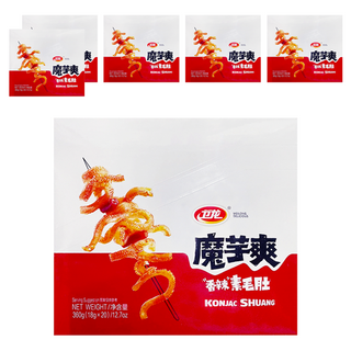 衛龍 香辣素毛肚 20包入 Set KONJAC SHUANG, 360g, 6盒