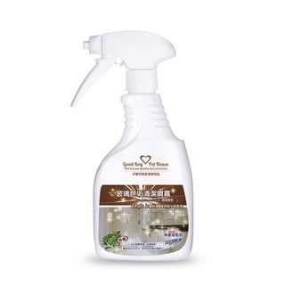 GBPH好寶貝 玻璃皂垢清潔噴霧 檀香 99.9%抗菌 法國天然植物萃取精油 適用於浴室玻璃/浴缸/水龍頭, 500ml, 1瓶