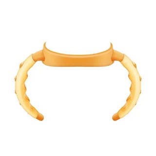 NUK PSU/PP奶瓶專用雙柄把手, 符合人體工學, 防滑凸點設計, 顏色隨機, 1個