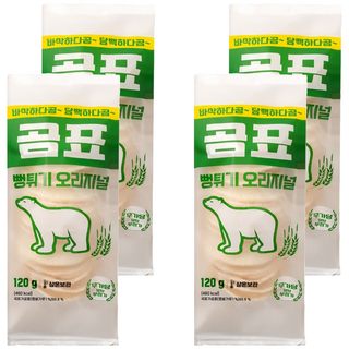 韓國 Dhflour 原味爆米香, 120g, 4個