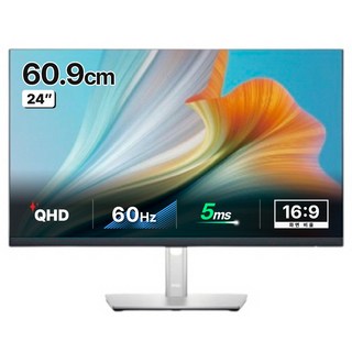 DELL Technologies 戴爾 24 QHD IPS USB C 集線器螢幕, 60.9cm, P2423DE