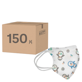 淨新科技 醫療口罩 超幼幼 3D 細耳 9.5 x 8.5cm, 50片, 3盒, 企鵝