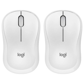 logitech 羅技 靜音藍牙滑鼠 2個 原廠保固, 白色, M240