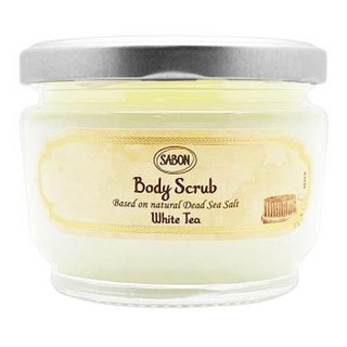 SABON 身體磨砂膏 白茶, 320g, 1件
