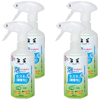 LEC 激落碳酸鈉電解水 泡沫型, 400ml, 4瓶