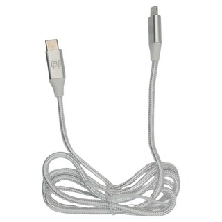 STAR TypeC-Lightning 快速充電傳輸線 3A, 1.2m, 銀色, 1條