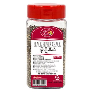 Natural Spice 粗胡椒, 1個, 210g