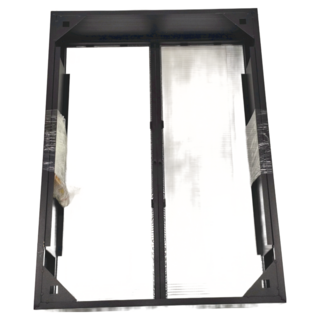 生活好事多 壁掛雙開門吊櫃 優質碳鋼 2層/3層, 黑色