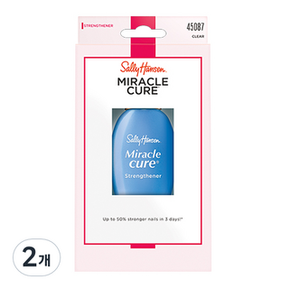 Sally Hansen 莎莉韓森 Miracle Cure指甲強化劑, 13.3毫升, 2個