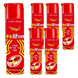 必安住 快速殺蟑劑, 600ml, 6瓶