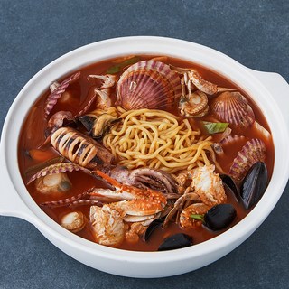 바다자리 통오징어 짬뽕탕 3~4인분, 900g, 1개