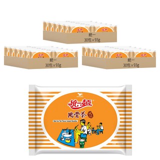 統一 統一麵 肉骨茶風味 93g, 90包