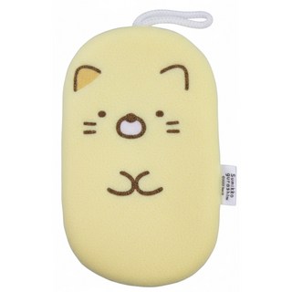 San-X 角落生物 可掛式木通沐浴棉, 貓咪, 1個
