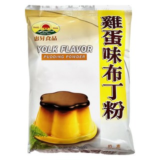 FAIRSEN 惠昇食品 雞蛋味布丁粉, Q彈滑順, 夏日消暑, 簡單快速方便, 1kg, 1包