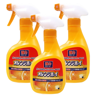 第一石鹼 Orange boy 柑橘精華強力去油污噴霧泡 清新柑橘香氣, 400ml, 3瓶