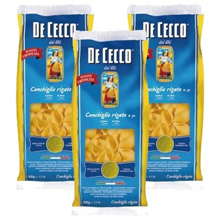 DE CECCO 得科 貝殼麵, 500g, 3個
