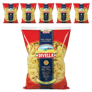 DIVELLA 德威樂 貝殼麵, 500g, 6個