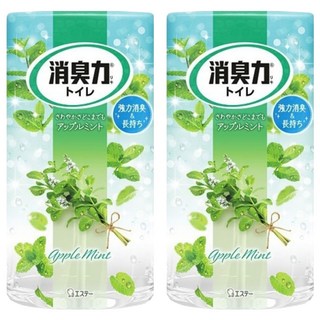 ST 雞仔牌 浴廁消臭力, 400ml, 2瓶, 蘋果薄荷