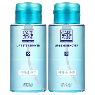CARE ZONE 溫和唇眼卸妝液, 300ml, 2個