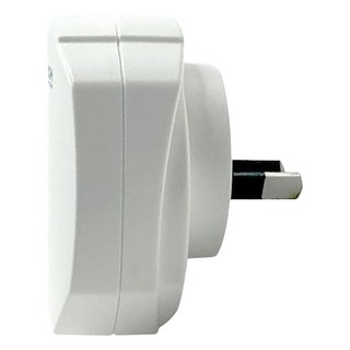 Travel Blue 英國藍旅 澳洲/紐西蘭 雙USB牆壁充電器 2.1Amp, 5.5cm, 白色, 1個