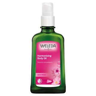 WELEDA 薇蕾德 野玫瑰和諧身體油, 100ml, 1個