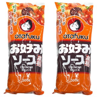 OTafUKU 御多福 大阪燒用醬, 道地日本口味, 300g, 2條